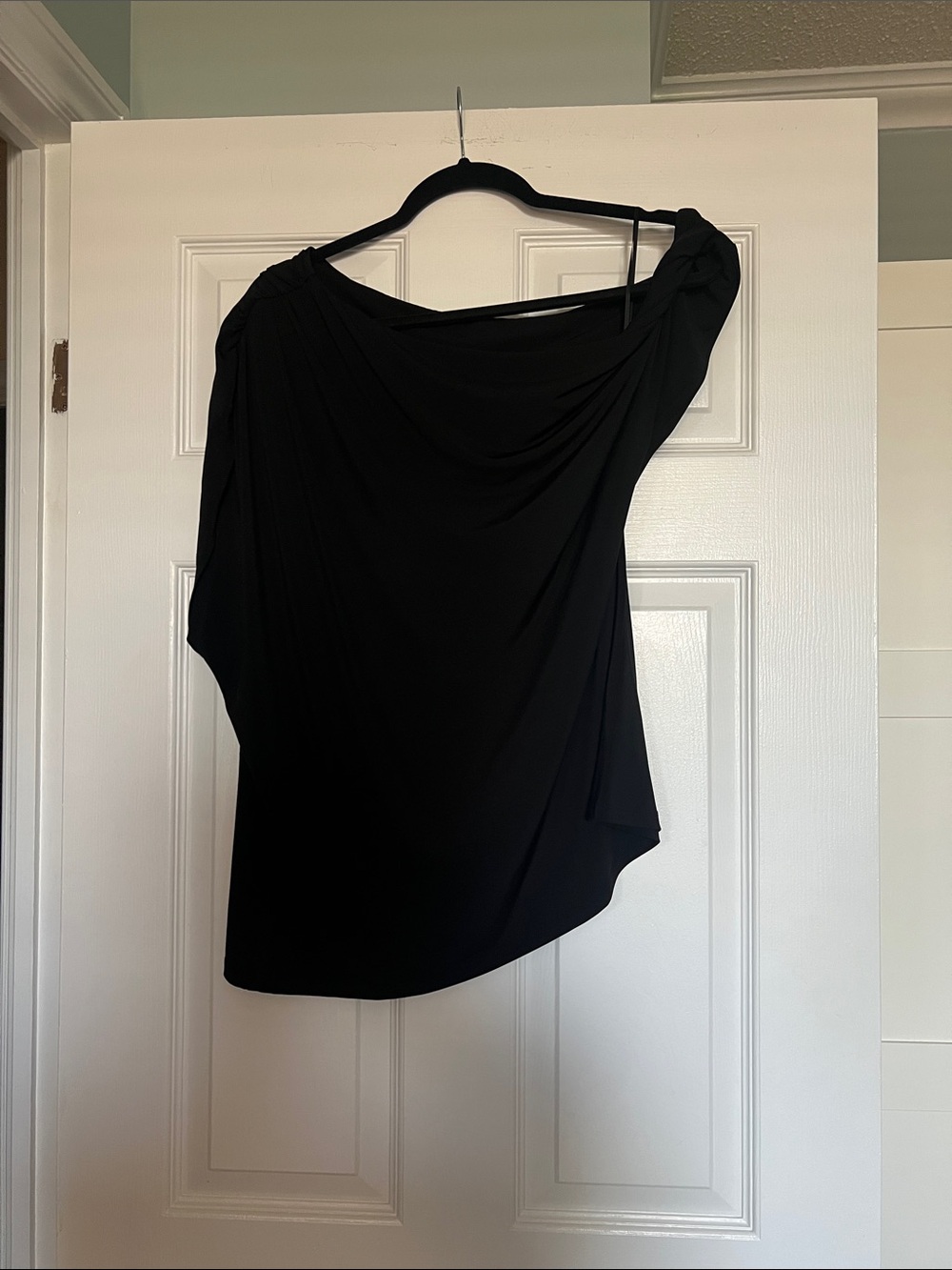 Penningtons Black One-Shoulder Draped top